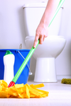 Cleaning Bathroom At Home
