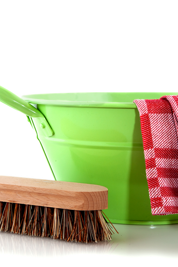 Cleaning Bathroom At Home