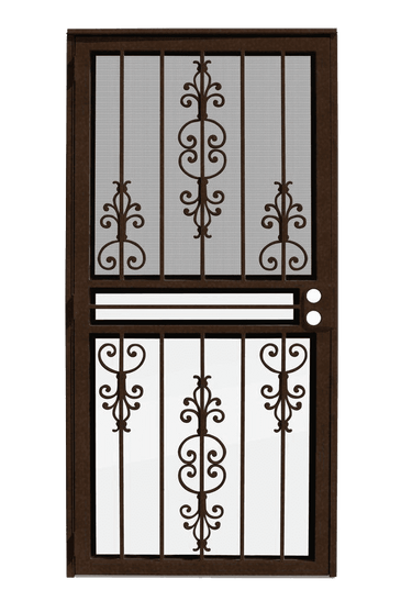 Estate Wineberry Recessed Mount Outswing Security Door