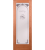 Pantry Woodgrain 1 Lite Unfinished Oak Interior Door Slab