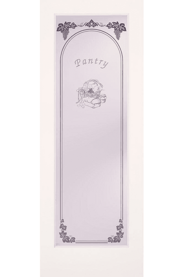 Pantry Woodgrain 1 Lite Unfinished Oak Interior Door Slab