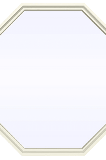 V-4500 Series Fixed Octagon Vinyl Window