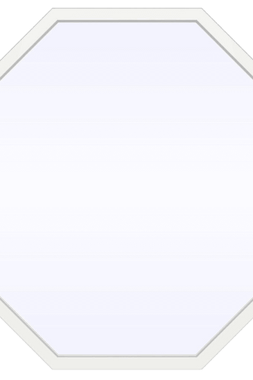 V-4500 Series Fixed Octagon Vinyl Window