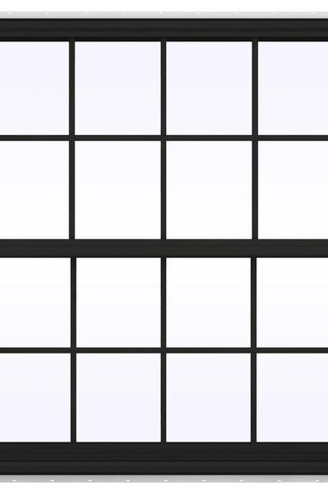 V-4500 Series Single Hung Vinyl Window with Grids