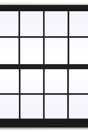 V-4500 Series Single Hung Vinyl Window with Grids