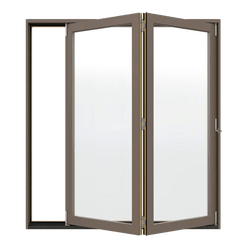 W-4500 Series Right-Hand Folding Wood Patio Door