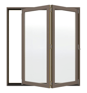 W-4500 Series Right-Hand Folding Wood Patio Door