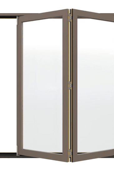 W-4500 Series Right-Hand Folding Wood Patio Door