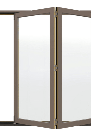 W-4500 Series Right-Hand Folding Wood Patio Door